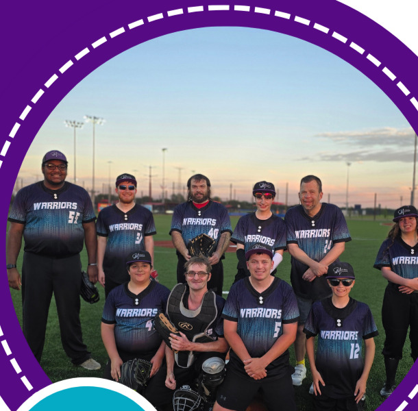 Susan's Mission Warriors softball team