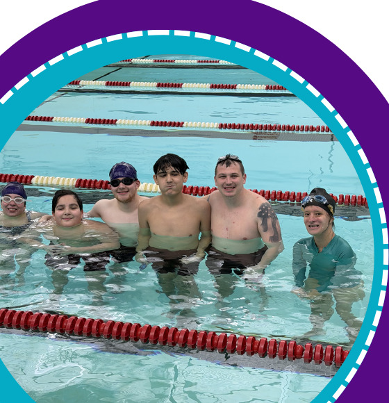 Susan's Mission swimmers